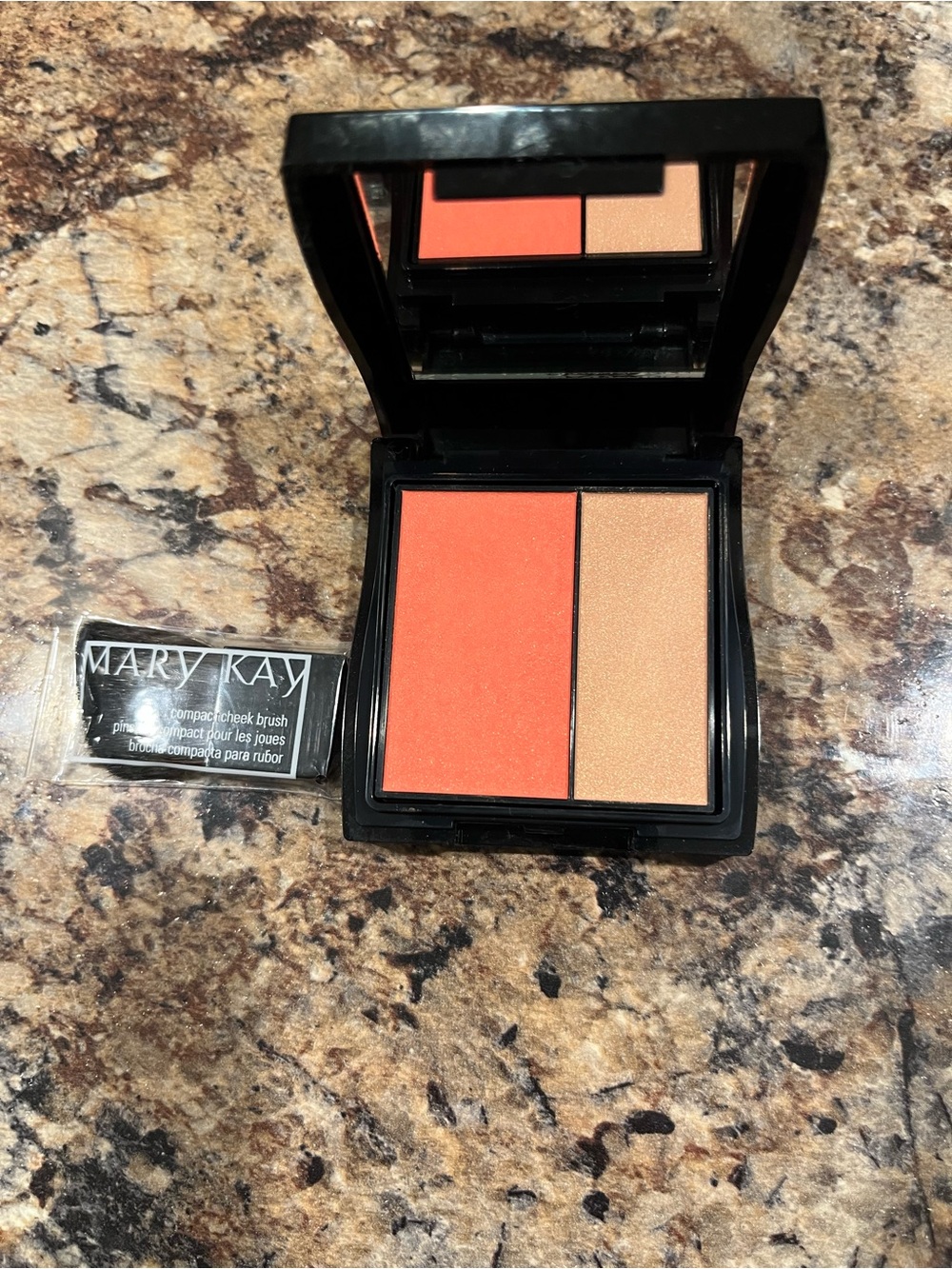 Mary Kay Coral & Champagne Blush Duo